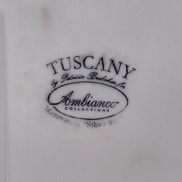 TUSCANY Ambiance by Patricia Brubaker Hand Painted Trivet Plaque Cutting Board - Picture 3 of 5